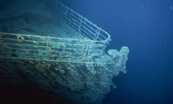 The Titanic's Wreckage