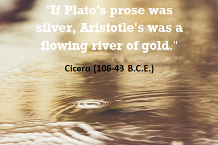 Cicero on Aristotle's works