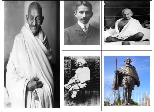 write a short biography of mahatma gandhi