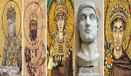 Byzantine Emperors and Empresses