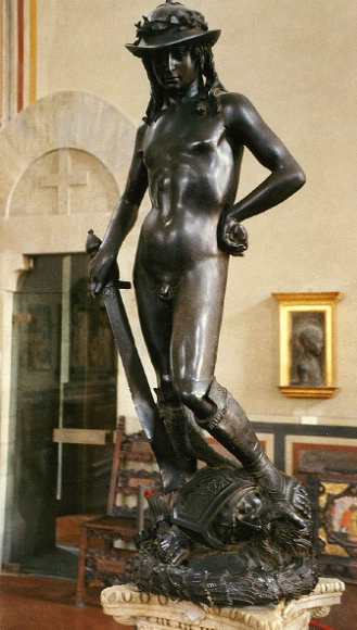 Statue of David by Donatello