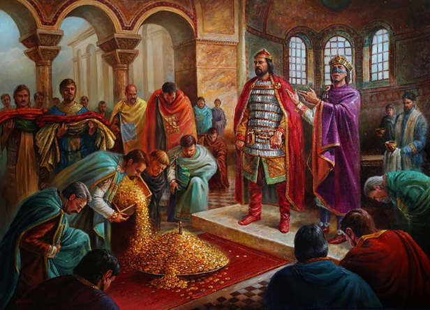 Byzantine Emperor Justinian II