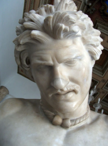 Face of The Dying Gaul statue