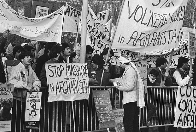 Demonstrations against the Soviet-Afghan War