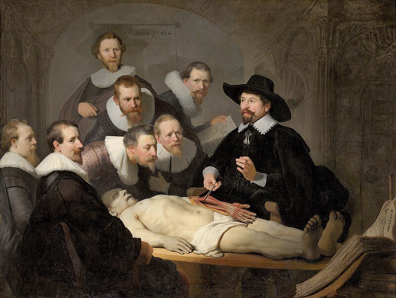 The Anatomy Lesson of Dr. Nicolaes Tulp (1632)