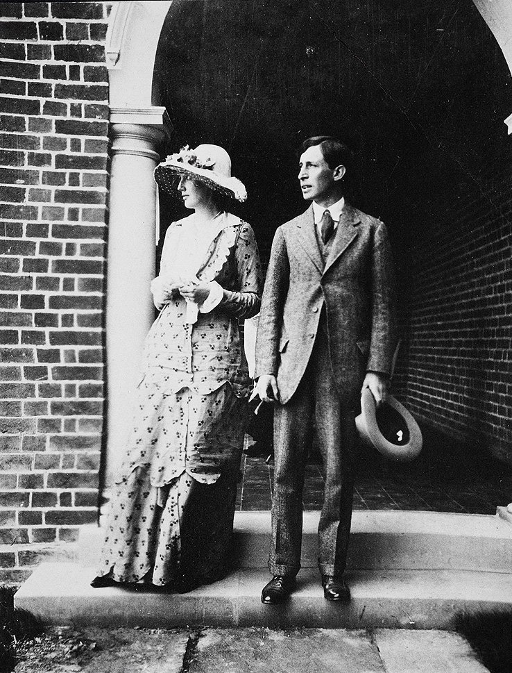 Virginia Woolf and her husband Leonard Woolf